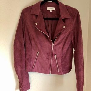 Charlotte Russe Maroon Blazer Size M